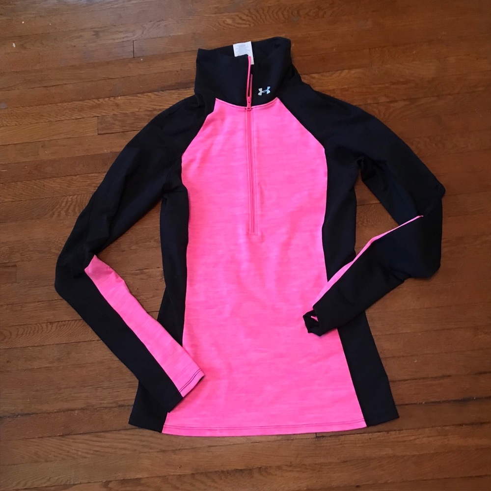 Under Armour cold gear zip LS shirt